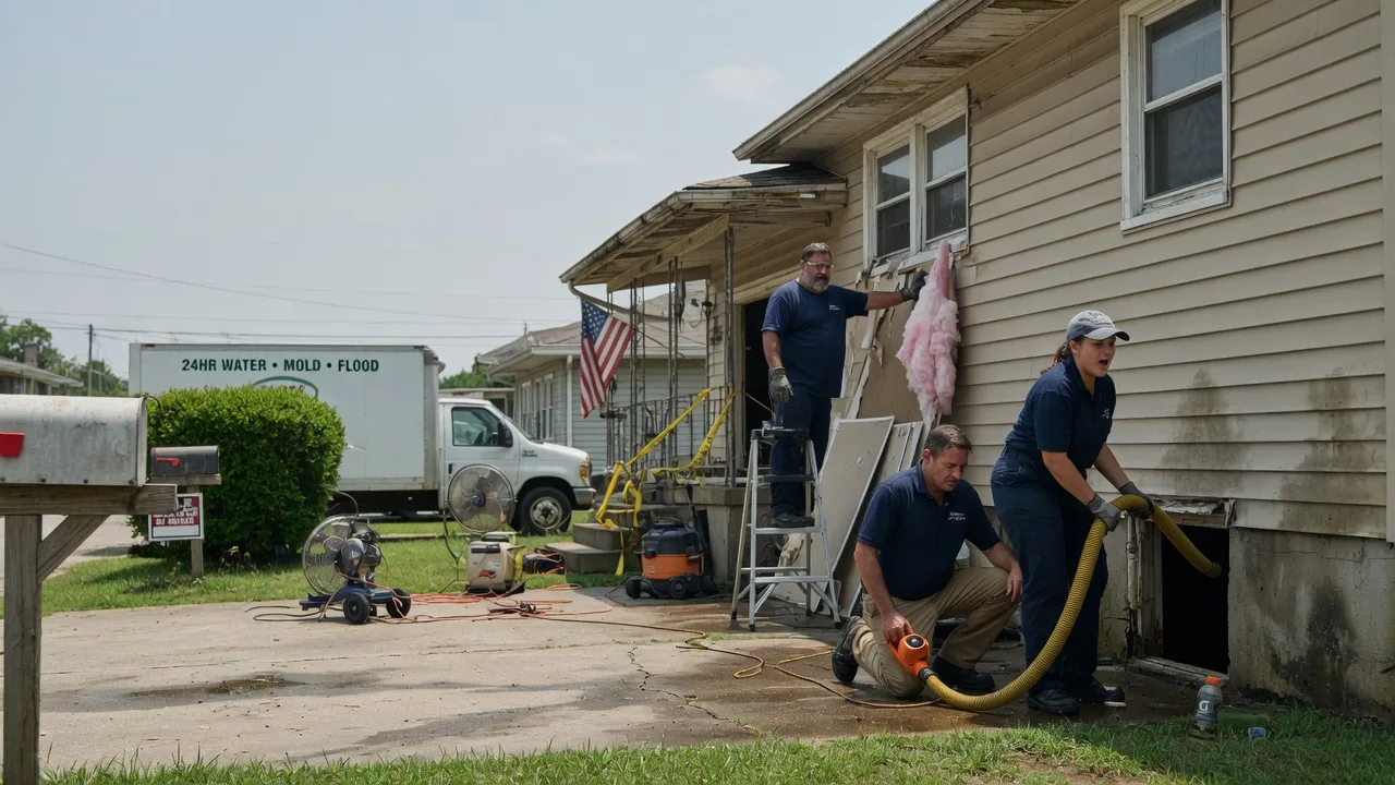 Water Damage Repair in Stonewall, LA near me